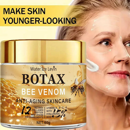 "Botax" Bee Venom Cream - Deep Wrinkle Treatment, Skin Rejuvenation & Firming Action with Collagen Water Ice Levin. 60g. - Urbizia