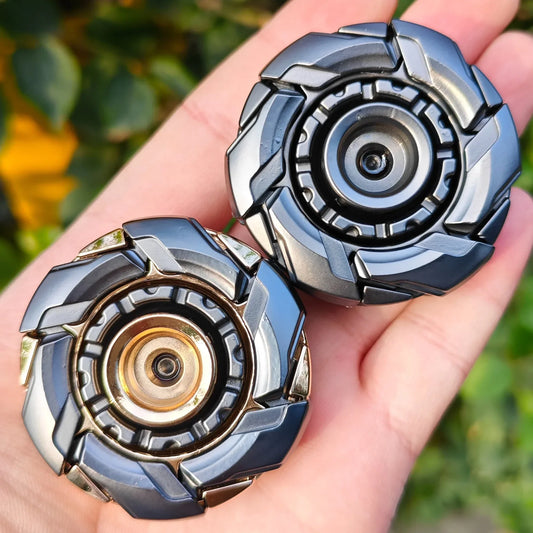 EDC Fidget Sliders Fidget Toys Stress Relief For Adults Magnetic Metal Fidgety Mood Buster Open Armor Spinning TopFidget Toys