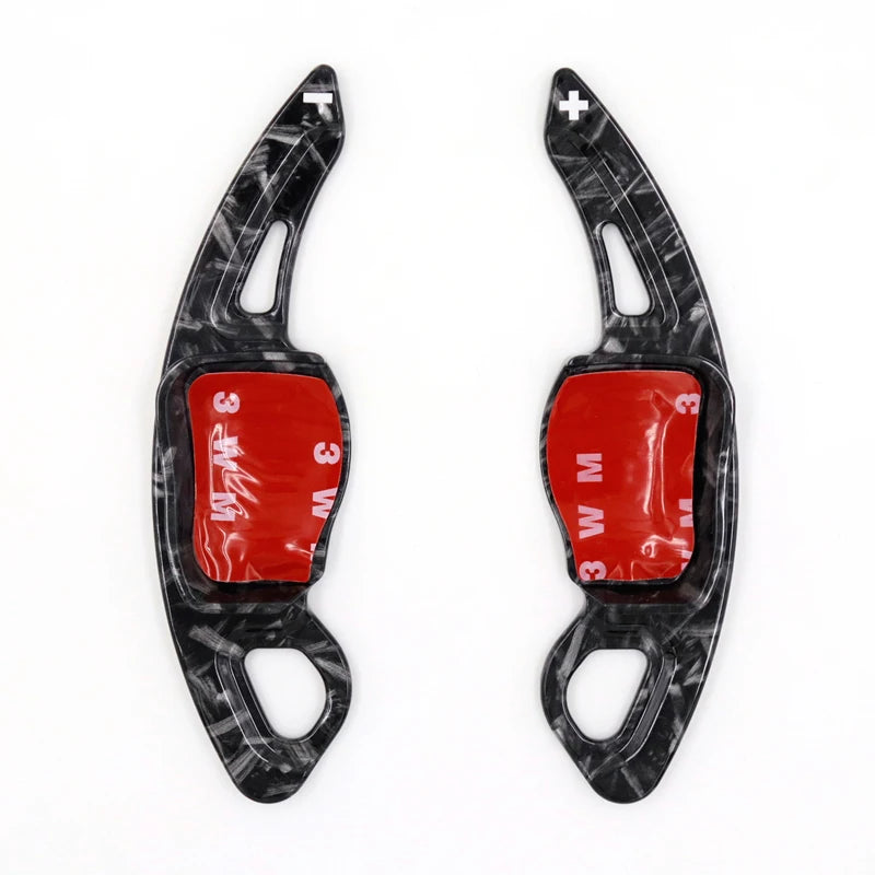 2 pcs Car Steering Wheel Shift Paddle Extension Shifters For Volkswagen VW Golf 5 Golf 6 Jetta Passat Polo Sharan Tiguan Touareg