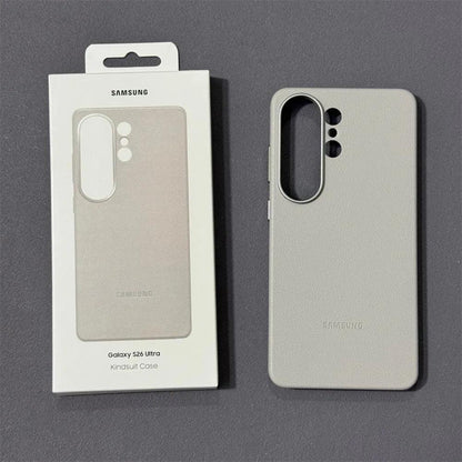 Samsung Galaxy S26 Leather Case – Full Coverage Shockproof Shell