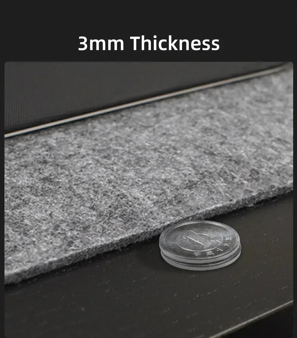 Large Size Wool Felt Mouse Pad Office Computer Desk Protector Mat Table Laptop Cushion Non-slip Gaming Accessories Keyboard Mat - Urbizia
