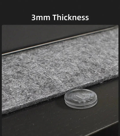 Large Size Wool Felt Mouse Pad Office Computer Desk Protector Mat Table Laptop Cushion Non-slip Gaming Accessories Keyboard Mat - Urbizia