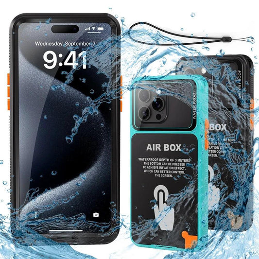 IP68 Waterproof Case for iPhone 13–17 Pro Max