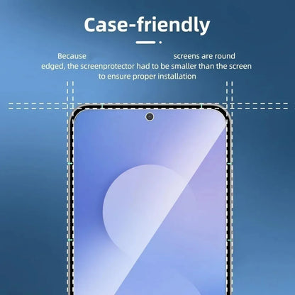 3Pcs Full Cover Ultra Clear Tempered Glass for Samsung Galaxy S26 S25 S24 S23 Ultra S22 S21 Plus S25 S24 FE 9H Screen Protector