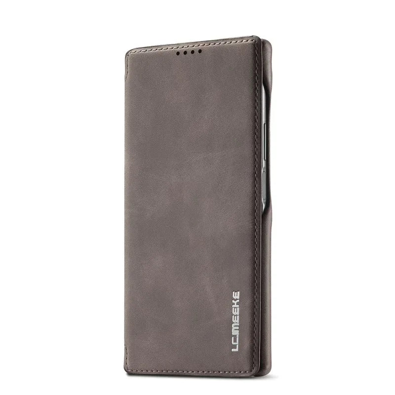 Flip Leather Phone Case For Samsung Galaxy S26 S25 S24 S23 Ultra S22 Plus S21 FE S20 Card Slot Stand Wallet Protect Cover