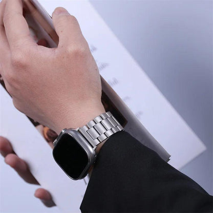Stainless Steel Strap For Apple Watch Band 45mm Ultra 49mm 41mm 40mm 44mm 46mm Strap Metal Bracelet For Iwatch Series 11 10 42mm