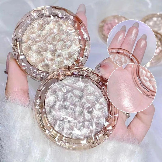 High gloss powder gloss glitter highlight contour palette natural gloss contour concealer lasting light