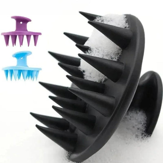 Silicone Scalp Massager Shampoo Brush for Hair Care