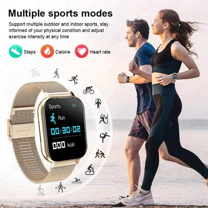 KESHUYOU 2025 Smart Watch 2.01 Inch HD Display Answer Make Call Message Preview Sport Modes DIY Dial Weather Forecast Men Women