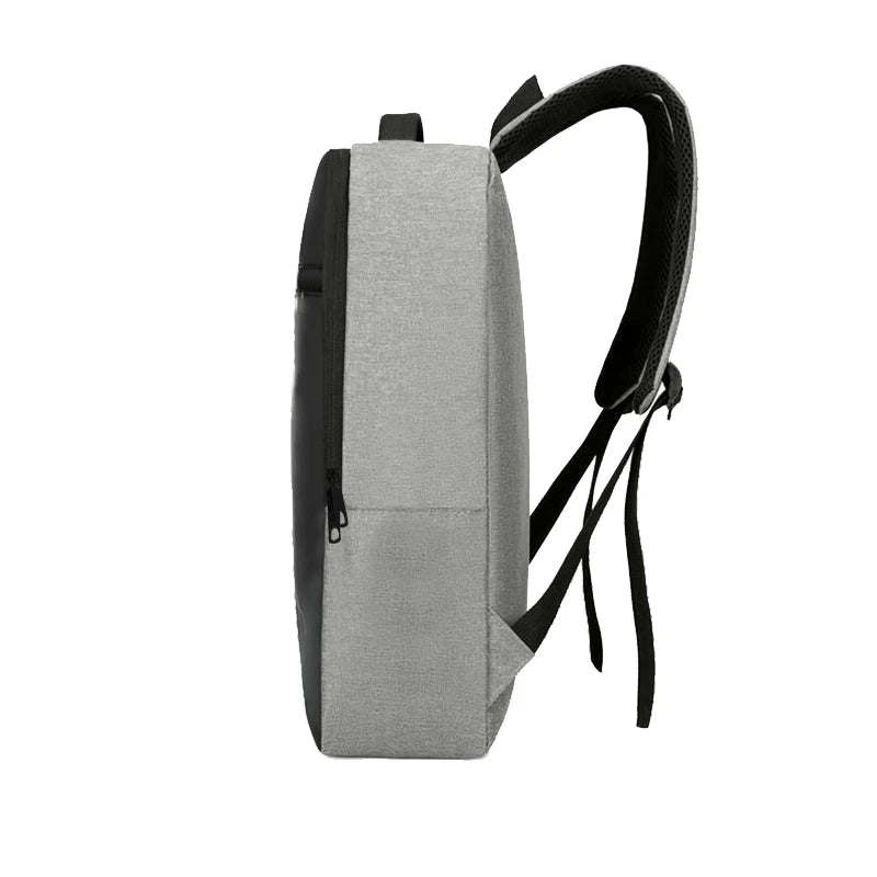 Classic Geometric Print Laptop Backpack Durable Waterproof Rucksack, Spacious Storage for Businessmen Students Everyday Use