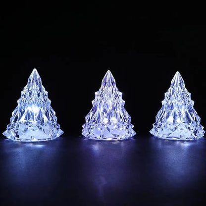 Mini Christmas Tree Ornament – 8cm Holiday Decor (1–3 Pcs)