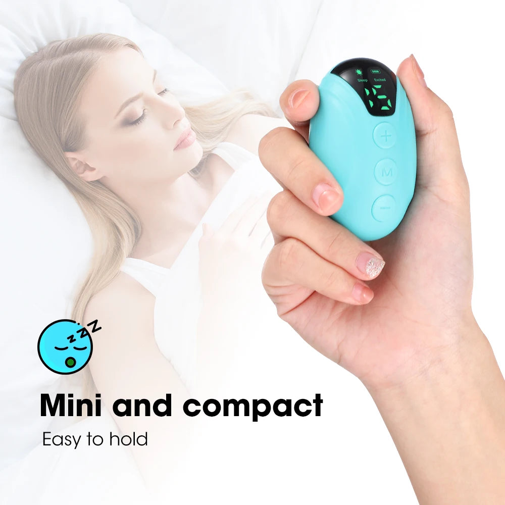 Smart Anti-Snoring EMS Pulse Device – Portable Sleep Aid