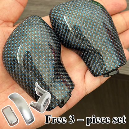 Carbon Fiber DSG Gear Knob Cover Shifter Trim for VW Golf 7 GTI R Tiguan Passat B7 B8 CC R20 Scirocco Jetta MK6 GLI Interior
