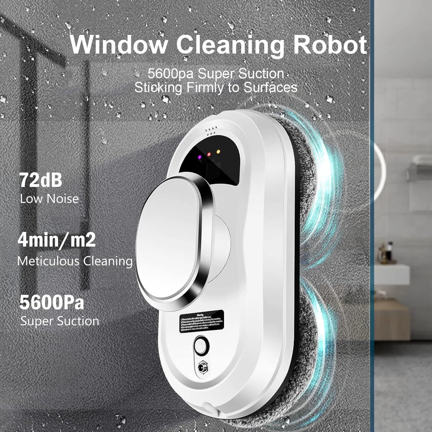 Intelligent Window Cleaning Robot Vacuum Cleaner