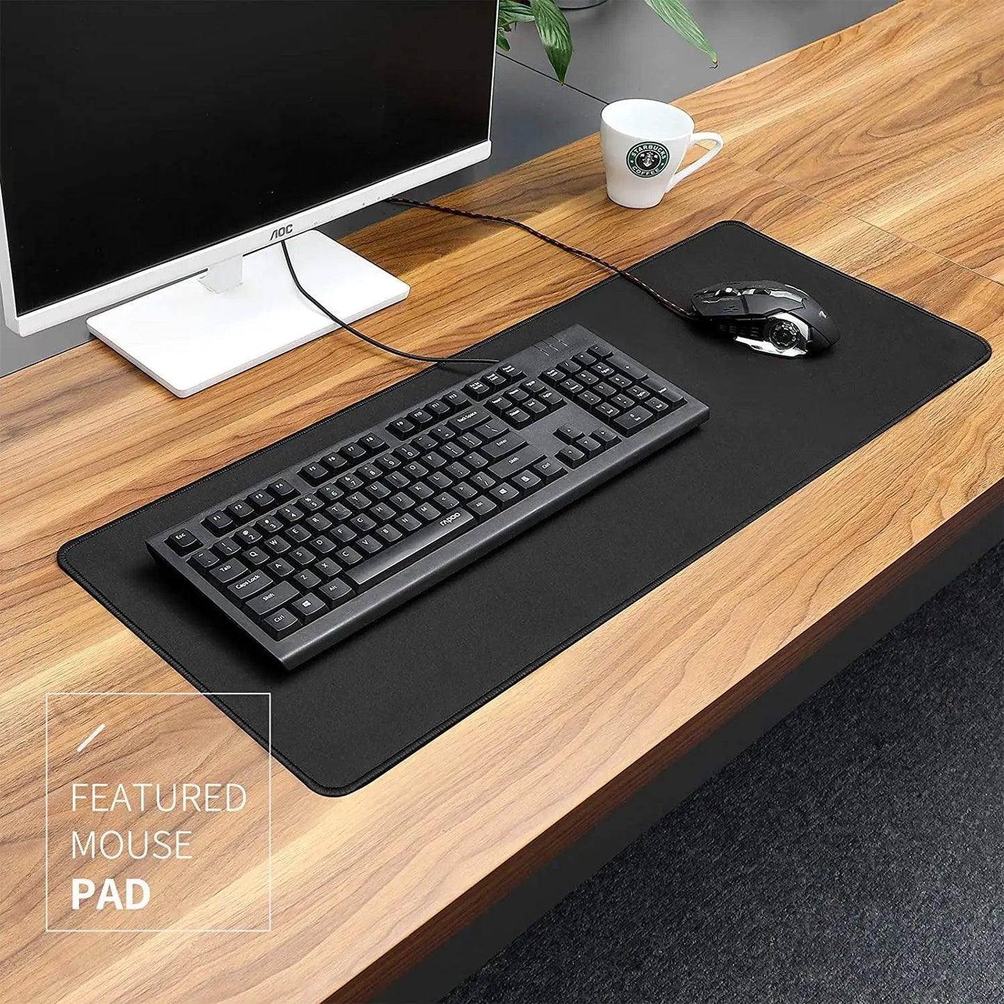 XXL Extended Gaming Mouse Pad 900×400mm Desk Mat