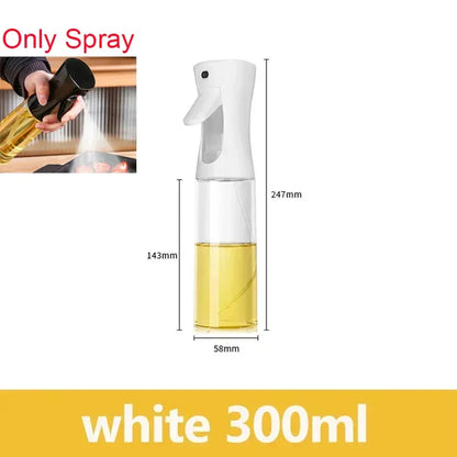 2-in-1 Oil Sprayer Bottle 500ml Cooking Spray Tool