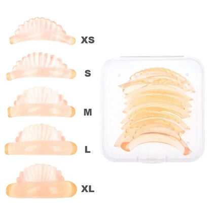Silicone Lash Lift Pads Set for Perfect Curl (5 Pairs)