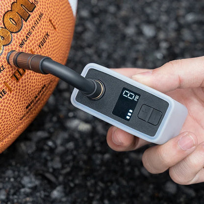 ROCKBROS Bike Pump Portable Mini Electric Air Pump Handheld 120PSI Rechargeable Tire Inflator Car Bike Motorcycle Bicycle Pump