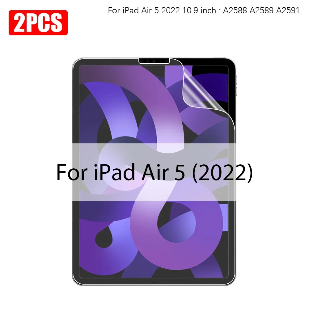 Like Paper Film Screen Protector Air 11 M3 M4 2026 11th A16 10th Generation For Ipad Pro 13 12.9 M5 Air 5 4 Mini 6 7 Matte Film