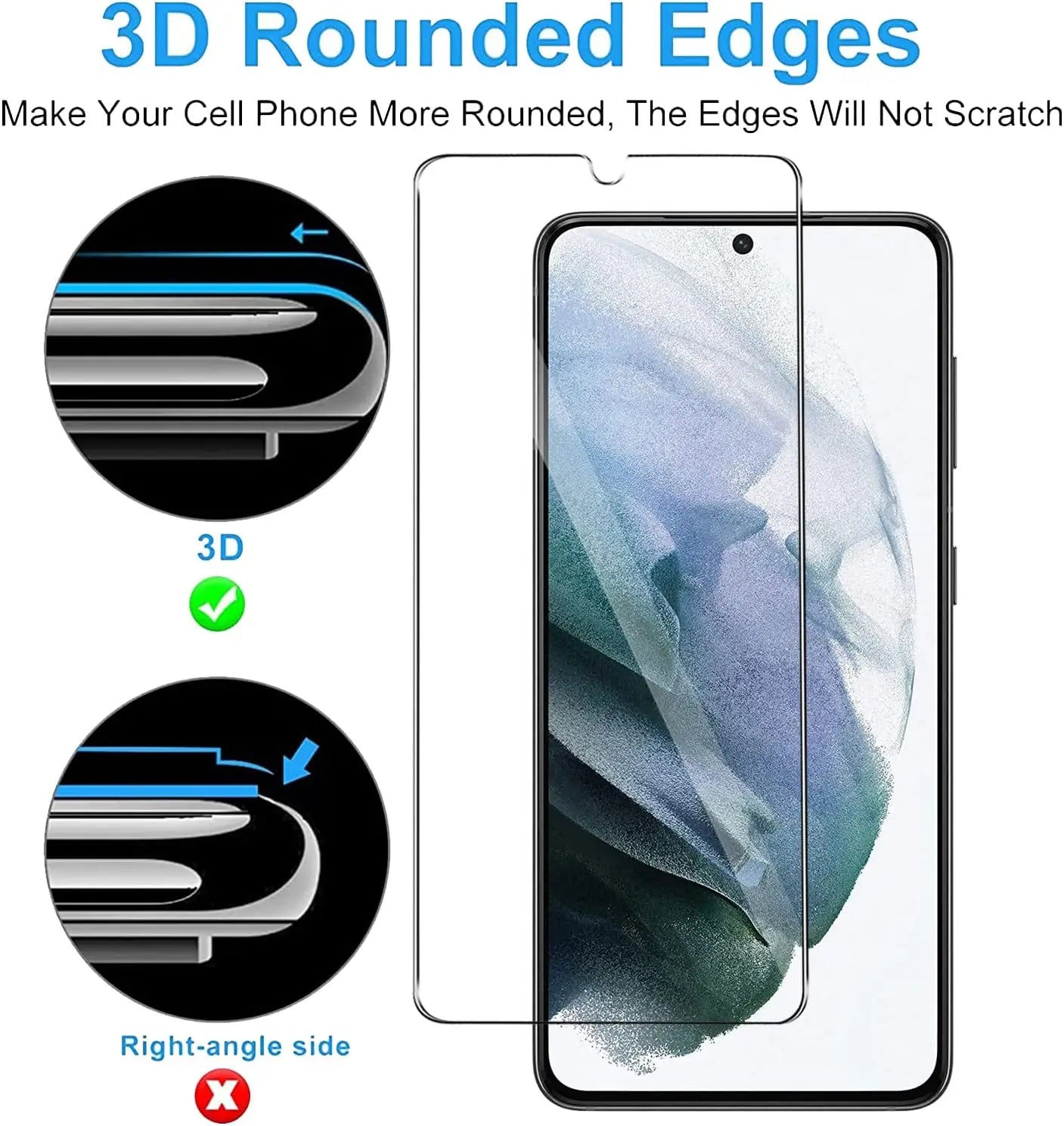 1/4Pcs Tempered Glass Screen Protector for Samsung Galaxy S26 - Smartphone Protection Suitable for Samsung S26 Series