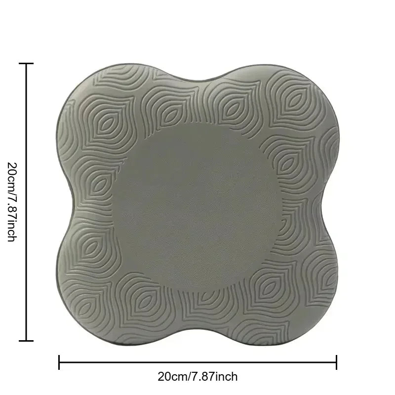 TPE Thickened Anti Slip Yoga Kneeling Protective Pad Knee Soft Flat Support Rebound Non-Slip Sports Fitness Mat Shock Absorption - Urbizia