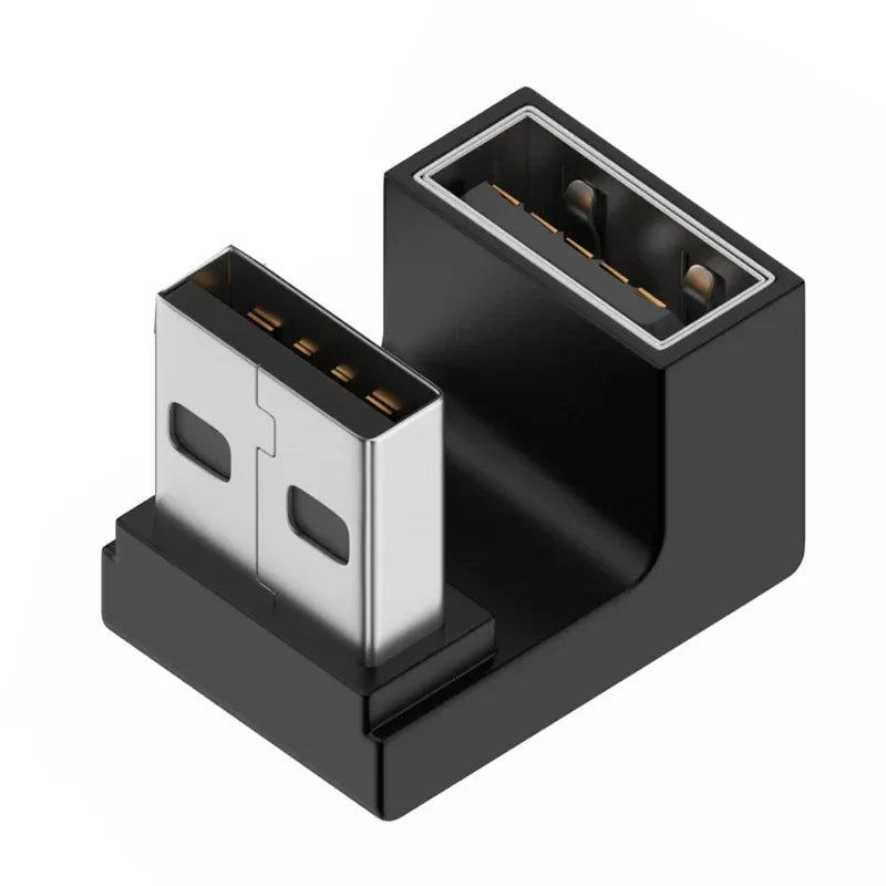 90° USB 3.0 Right Angle Extension Adapter