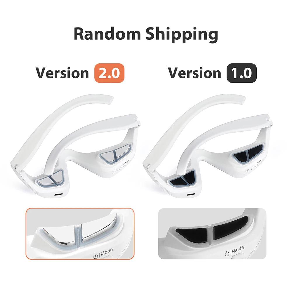 EMS Eye Massager for Dark Circles and Eye Bags – 4 Modes, Type-C