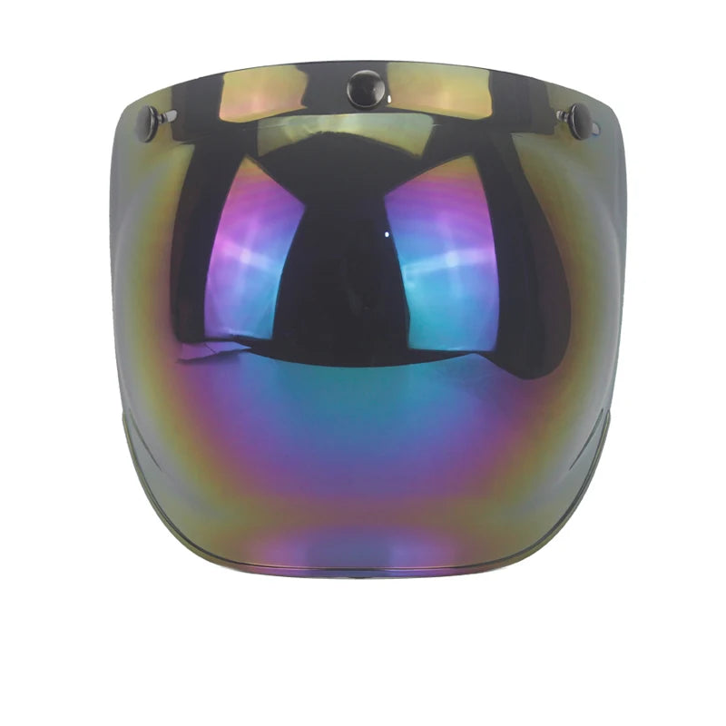 ORZ Retro Motorcycle Bubble Visor Glasses