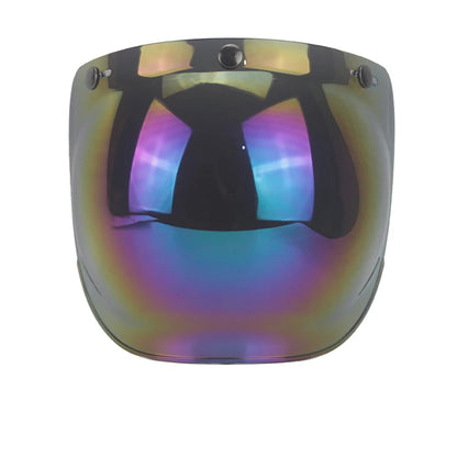 ORZ Retro Motorcycle Bubble Visor Glasses