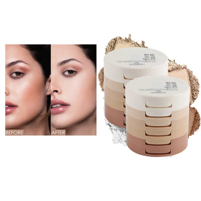 5-Color Concealer & Contour Powder Set