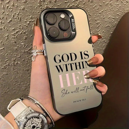 Electroplated TPU Pattern Case for iPhone