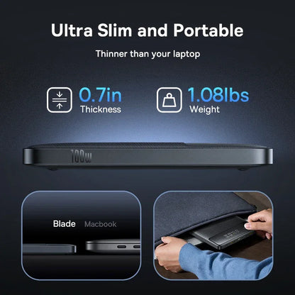 Baseus 100W 20000mAh Fast Charging Power Bank for Laptop