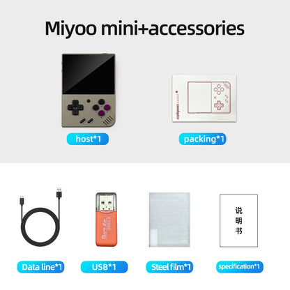 MIYOO Mini Plus Retro Pocket Emulator 3.5" OCA IPS Screen Handheld Console  3000mAh Multi Emulator Video Player for Miyoo35