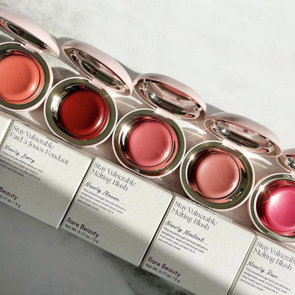 Rare Beauty Matte Long-Lasting Soft-Focus Blush Smooth Cream-to-Powder Blush Sweatproof Waterproof Liquid Blush Hydrating Makeup