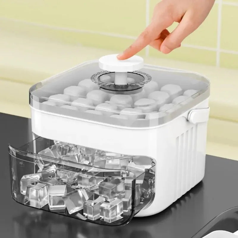 50 Grids Ice Mold Ice Tray Double-layer Ice Cube Tray Reusable Food-grade Ice Cube Molds for Ice Cube Manufacturers