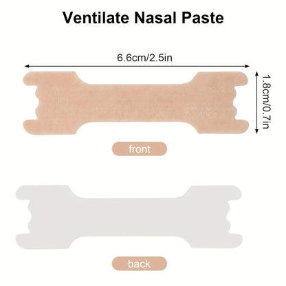 Anti Snoring Strips & Breathing Nasal Strips Easier Breath Stop Snoring Nose Patch Good Sleeping Patch Sleep Aid Device Health C