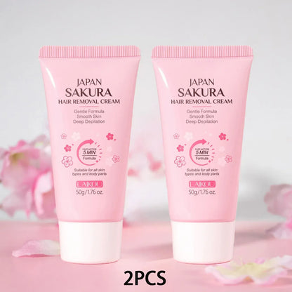 LAIKOU Hair Removal Cream Intimate Areas Epilator Cream Painless Health Hair Remover Growth Inhibitor Men Woman Body Care 50g - Urbizia