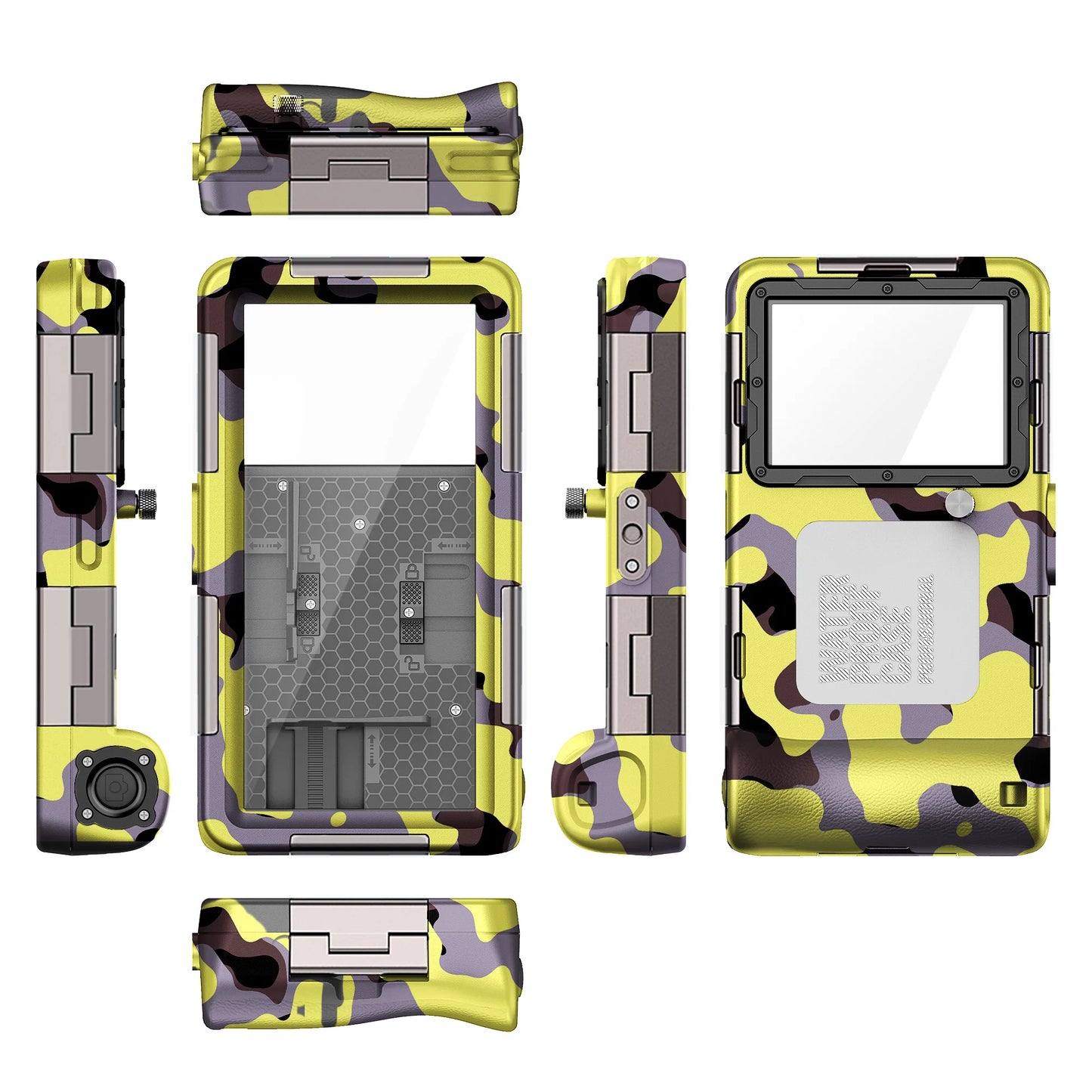 Shellbox Newly upgraded multicolor IP68 standard 15M/50ft diving/swimming photography professional diving waterproof Phone Case