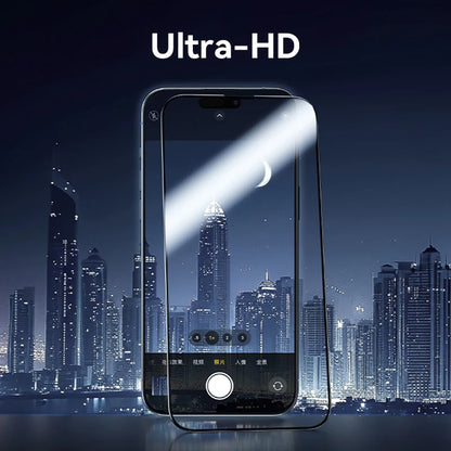 Joyroom 1/2/3pcs Tempered Glass For iPhone 16 15 14 13 12 11 Pro Max Screen Protector For iPhone 16 Full Screen Protective Glass