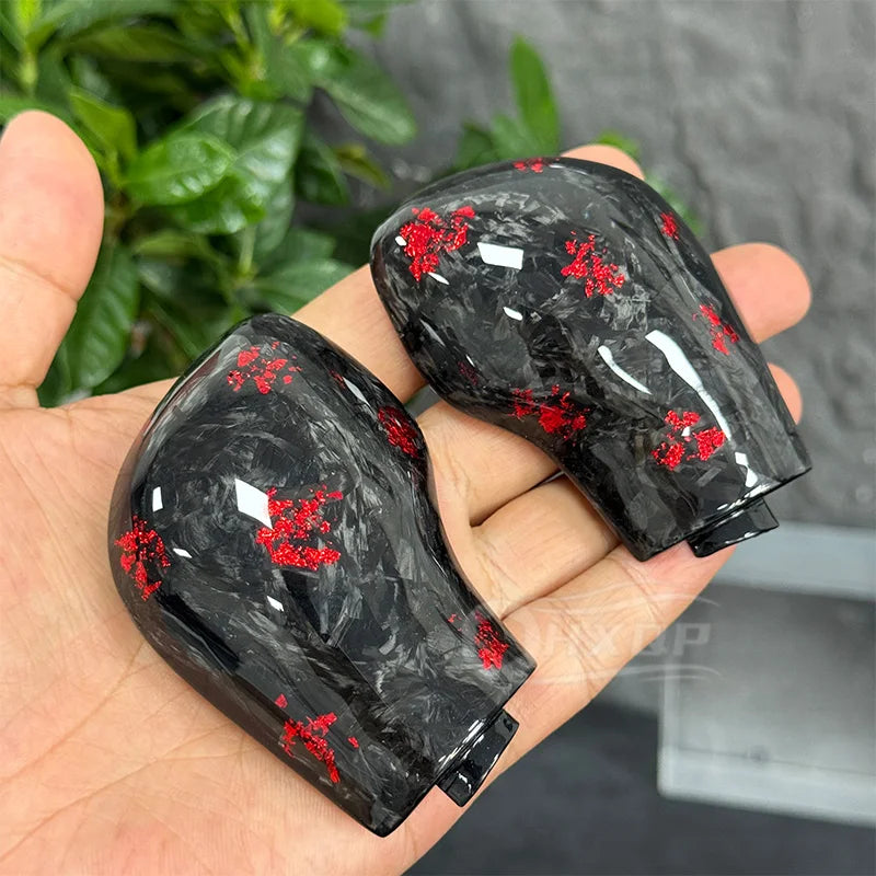 Customized Forged Carbon Fiber Side Cover Shift Gear Head Suitable for Volkswagen Passat CC Golf