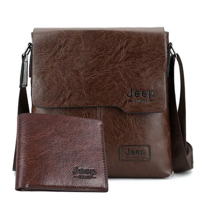 Vintage Men's Crossbody Bag, New Trendy Men's Bag Exported to Southeast Asia, Europe and America, Urban Leisure Travel Shoulder
