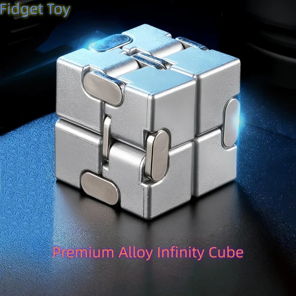 Infinity Cube Fidget Toy for Stress & Focus Relief