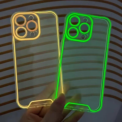 iPhone Glow-in-the-Dark Silicone Case – Luminous Cover