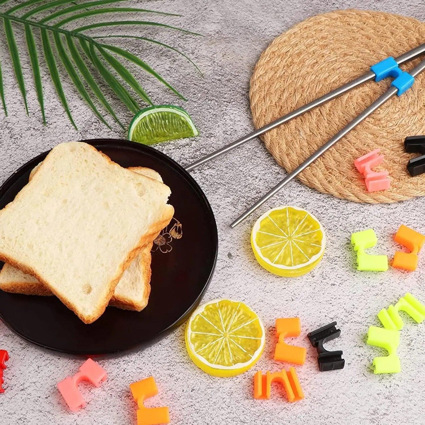 5PCS Reusable Chopsticks Trainer Helper Set