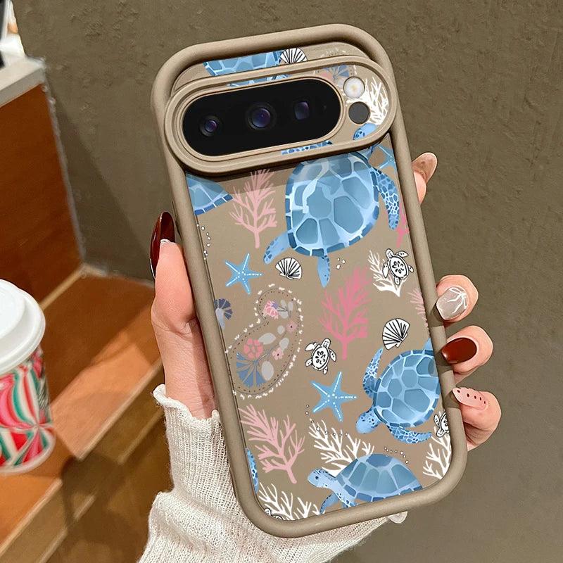 Whale Pattern TPU Case for Google Pixel Series