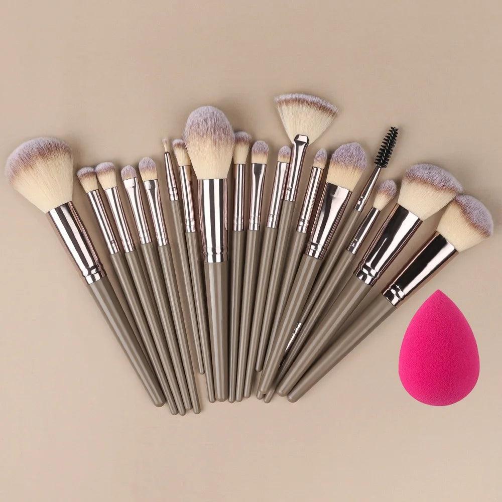Professional Makeup Brush Set for Face & Eye Makeup