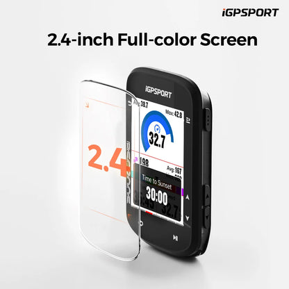 iGPSPORT BSC200S GPS Bike Computer Route Navigation Colorful Screen Wireless Bicycle Speedometer Cycling Odometer