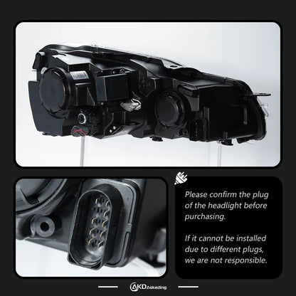 AKD Car Styling LED Head Lamp for Volkswagen Golf 6 Headlights 2009-2012 GOLF VI MK6 LED Headlight DRL Signal Lamp Automotive Accessories