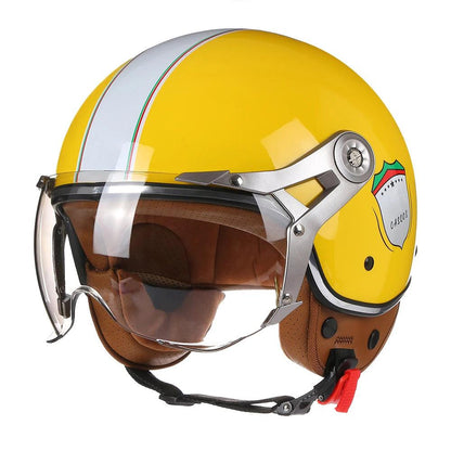 BLD Open-Face ABS Motorcycle Helmet, M–XL