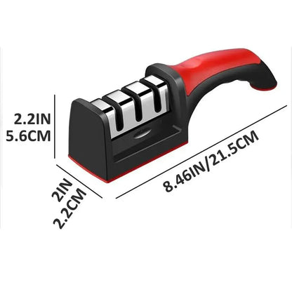 3-Segment Kitchen Knife Sharpener Tool
